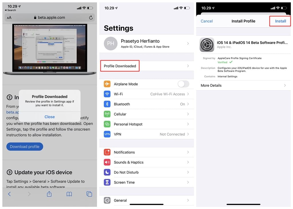 Update Ios 14 Public Beta Tersedia Untuk Iphone Ini Caranya