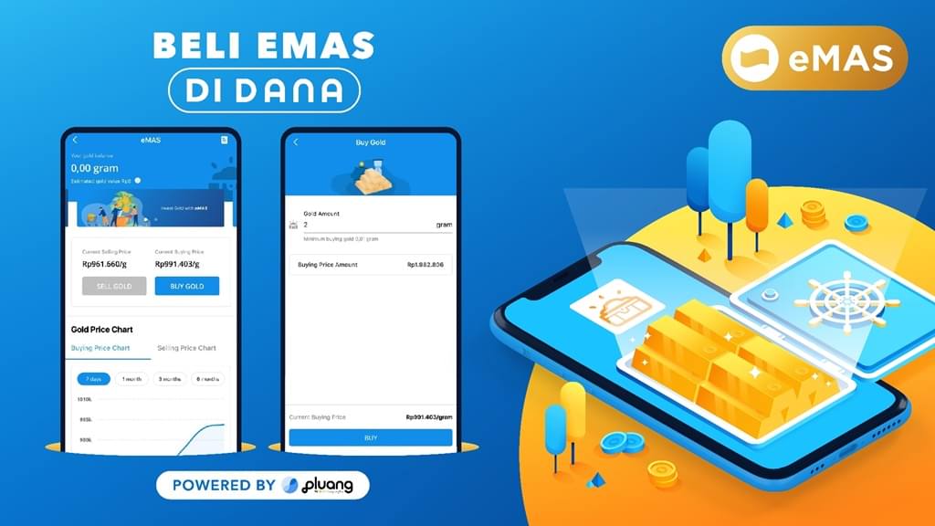Pengguna Dana Kini Bisa Investasi Emas Melalui Aplikasi Gizmologi Pengguna Dana Kini Bisa Investasi Emas Melalui Aplikasi Gizmologi
